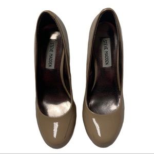 Steve Madden Analyse Nude Pumps Sz 6 1/2